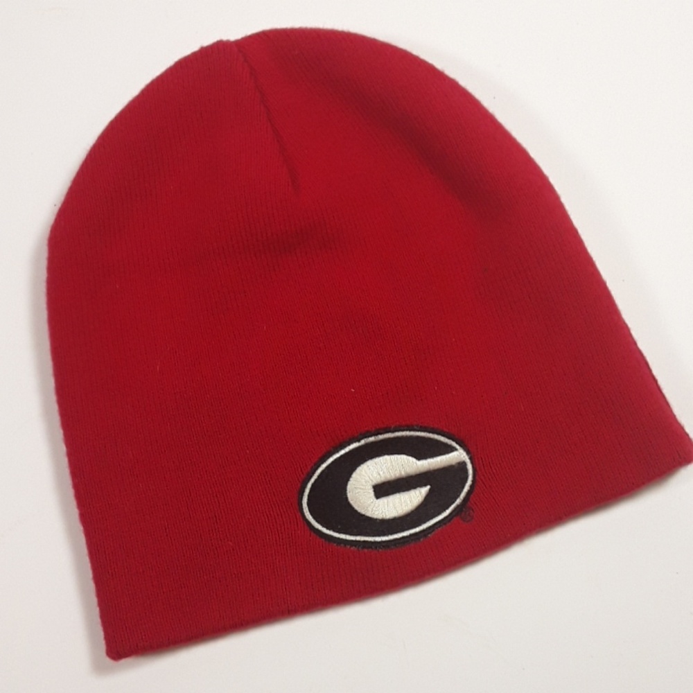 Georgia Bulldogs two sided beanie